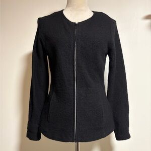 Jones NY Mohair Zip Cardigan